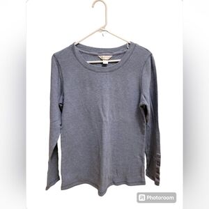 Christopher and Banks Long Sleeve Waffle Top in Size Large